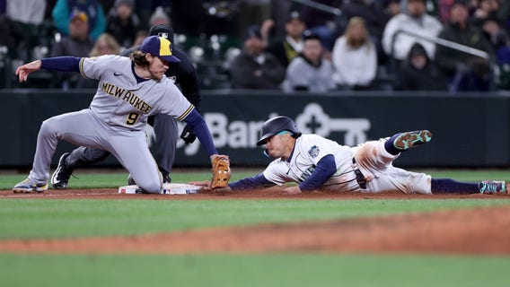 Brewers defeat Mariners 6-5 in 11 innings
