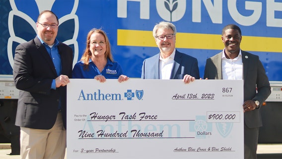 Hunger Task Force, Anthem announce $900K commitment