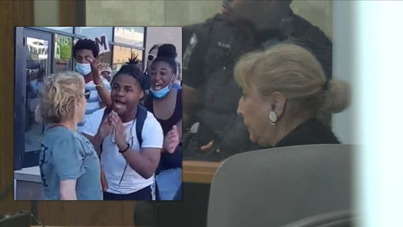 Shorewood woman accused of spitting on teen takes stand in defense