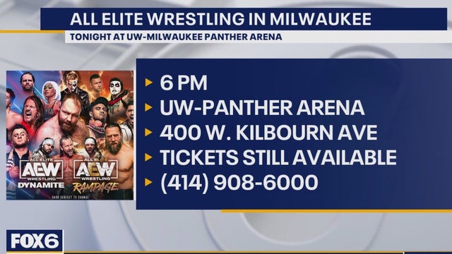 AEW wrestling in Milwaukee for 1 night only
