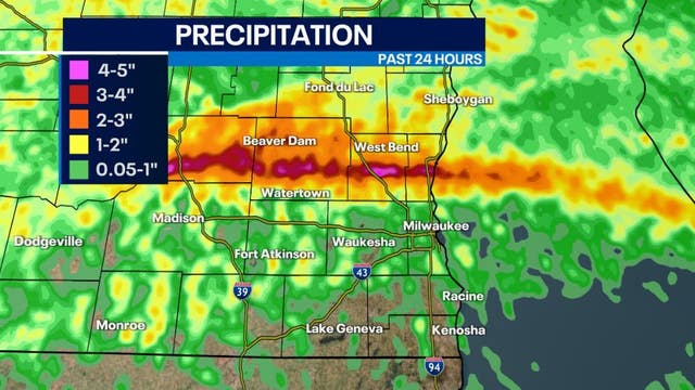 Hail, flooding from severe storms Wednesday; more on the way