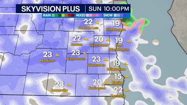 SE Wisconsin storms, snow possible this weekend