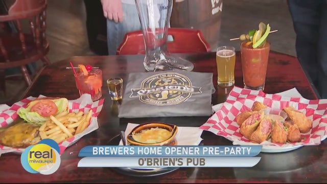O'Brien's Irish Pub; Brewers Opening Day