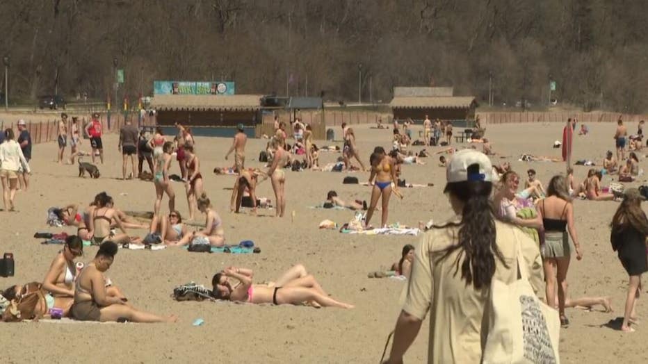 83° Milwaukee record high, 'feels glorious'