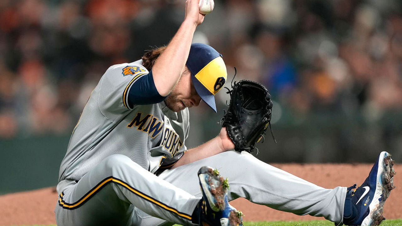 Corbin Burnes' pitching, Owen Miller's hitting lead Brewers to  series-opening win