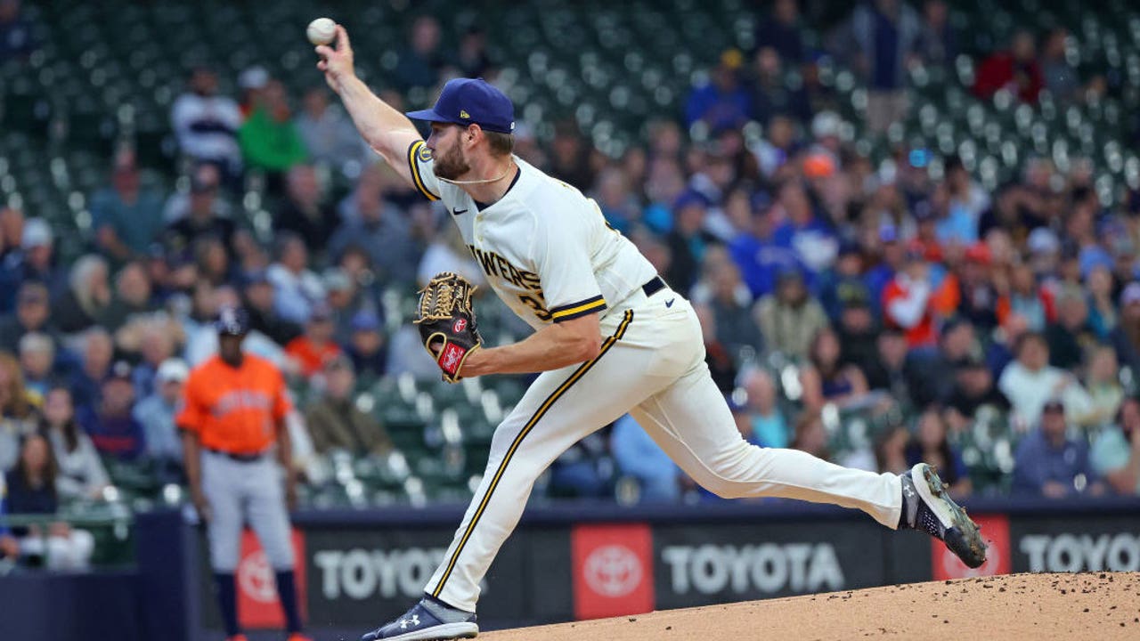 Brewers agree to extended deal with pitcher Aaron Ashby, add