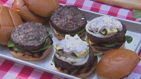 Olympian burgers: recipe