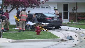 Sheboygan OWI crash; driver hit parked car, hospitalized