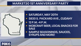 Market 30 celebrating 1 year; shop for locally made goods