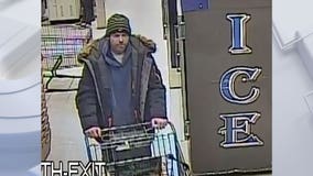 Caledonia grocery theft; police seek man