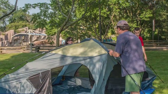 Milwaukee County Zoo 'Snooze at the Zoo' event