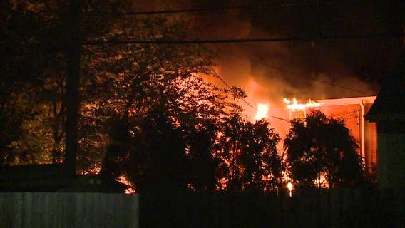 Whitefish Bay garage fire spreads to attached house on N. Lydell