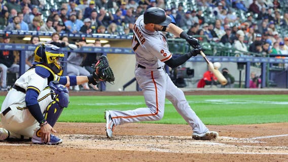 Giants use 6 pitchers, blank Brewers 5-0