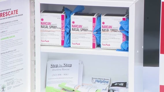 Waukesha Overdose Aid Kit boxes available to community partners