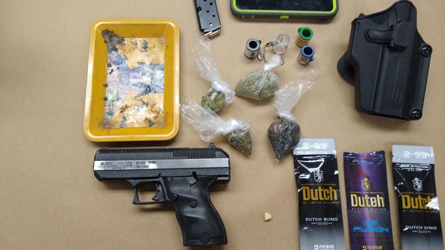 Kenosha County traffic stop; drugs, gun recovered on I-94