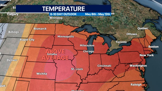 Milwaukee area warmer weather finally favored 2nd week of May
