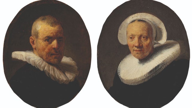 ‘Exceptionally rare’ Rembrandt portraits rediscovered after 200 years in hiding