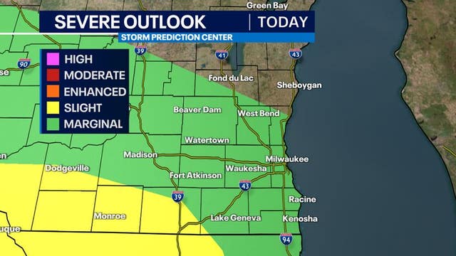 Strong storms possible Saturday night into Sunday morning