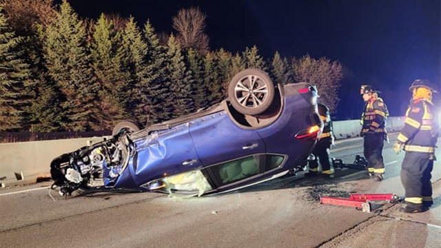 Grafton rollover crash, 1 injured