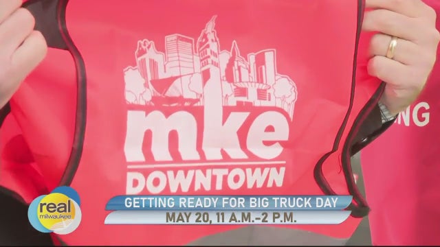 Getting ready for Big Truck Day