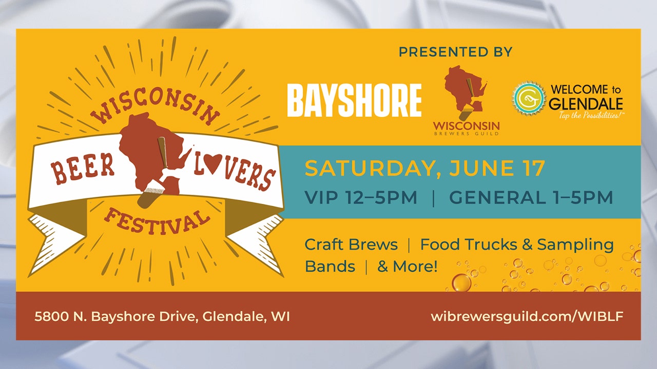 Wisconsin Beer Lovers Festival at Bayshore on June 17 - Vimarsana News