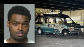 Burned van tied to Milwaukee homicide; man sentenced