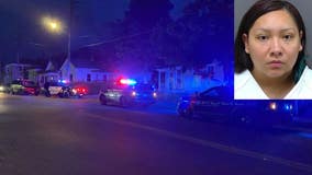 Racine fatal stabbing, 9th and Walnut, woman in custody