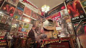 Indiana Jones fan; Wisconsin man treasures 'Raiders' memorabilia