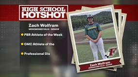 Menomonee Falls pitcher Zach Wolfram also competitive disc golfer