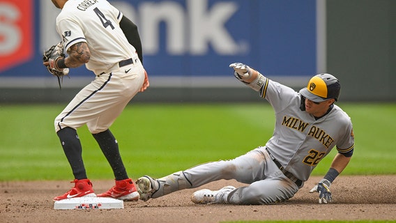 Twins top Brewers, Milwaukee's losing streak reaches 6 games