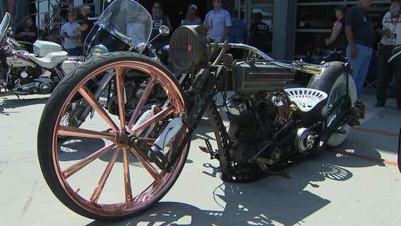 Harley-Davidson vintage motorcycle rally benefits Make-A-Wish