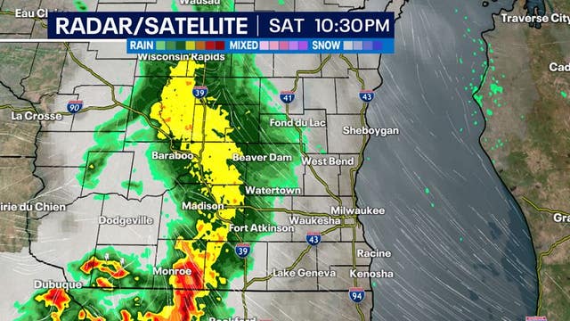 Wake low weather phenomena may have caused outages in SE Wisconsin