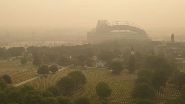 Wisconsin deaths linked to wildfire smoke, new study says