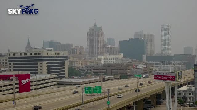 Milwaukee air quality; Canada wildfires create 'very unhealthy' conditions