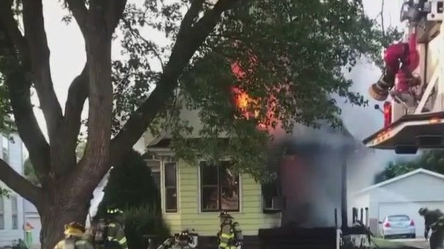 Beaver Dam house fire near 3rd and Lincoln