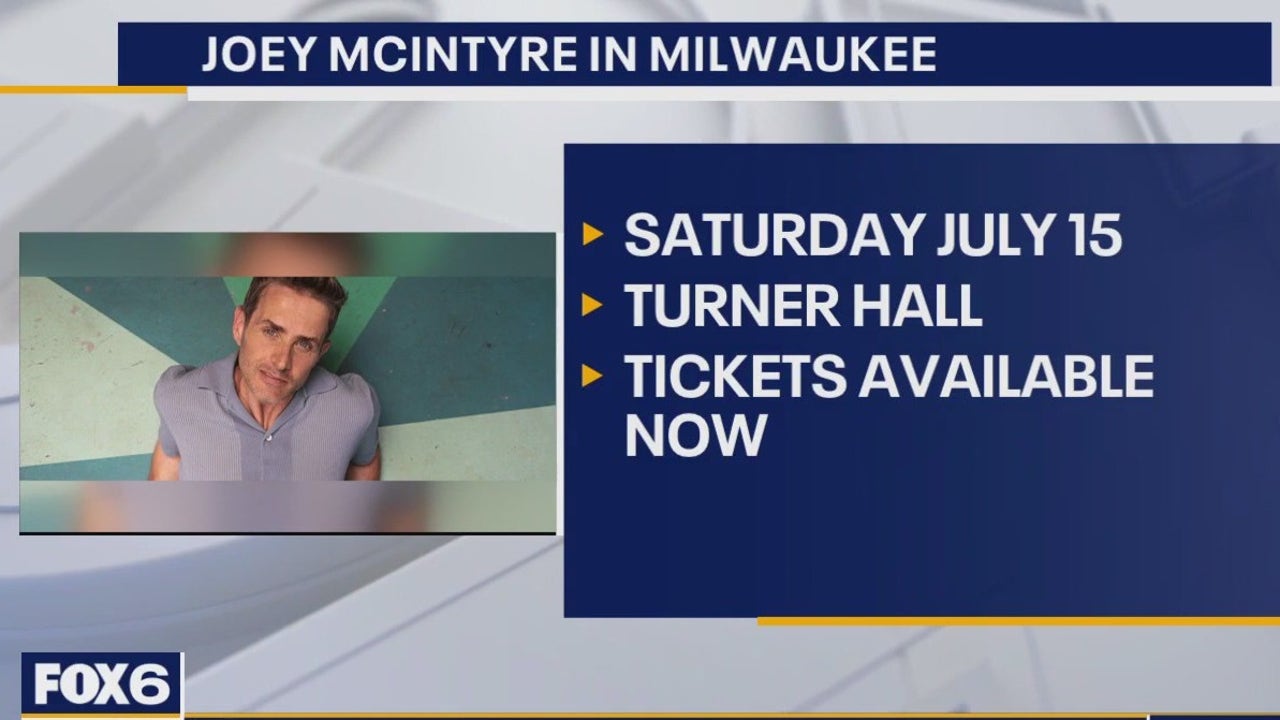 Joey McIntyre in Milwaukee