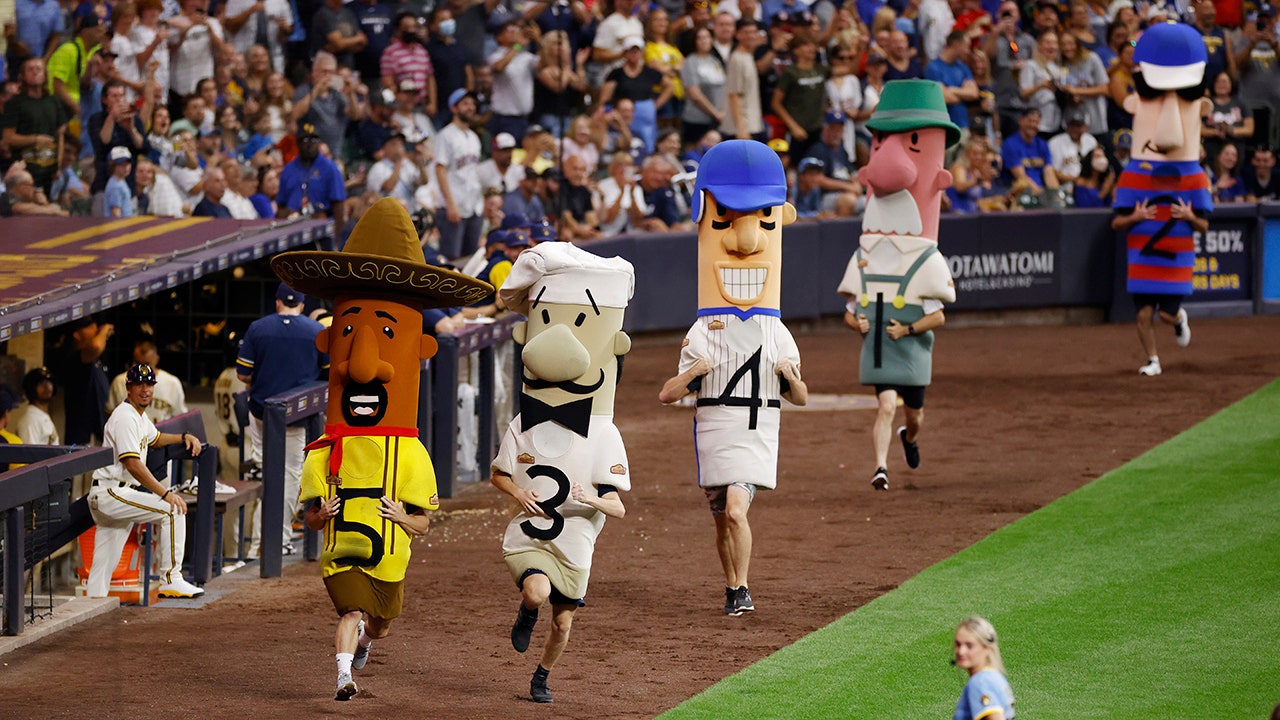 In Brewers' Sausage Race, They're All Wieners - The New York Times