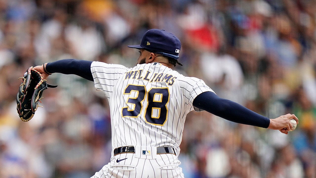 Brewers' Devin Williams isn't your average baseball star
