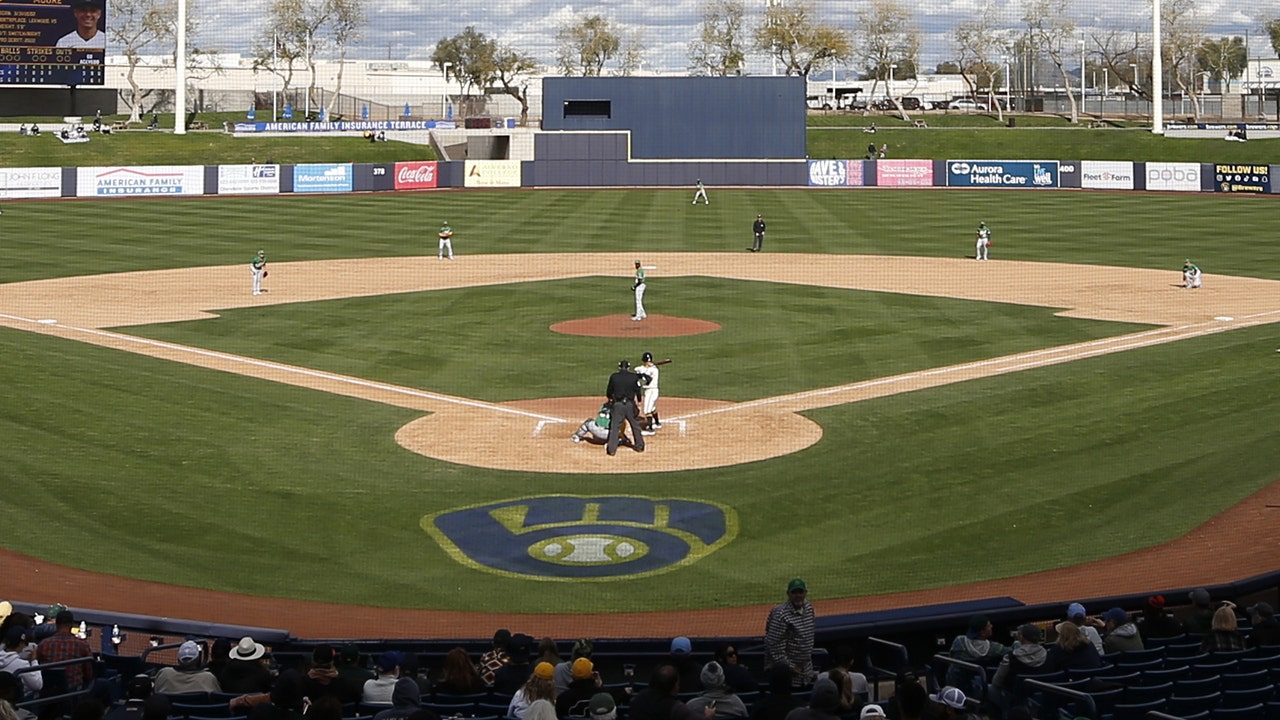 Images from Brewers spring training camp, 2023