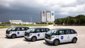 These updated astrovans will carry Artemis crews to the launch pad