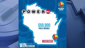 Muskego Powerball winner; ticket purchased wins $50,000