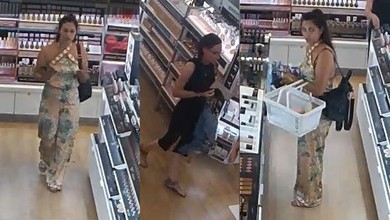 Brookfield Ulta theft; $5,200 in stolen merchandise