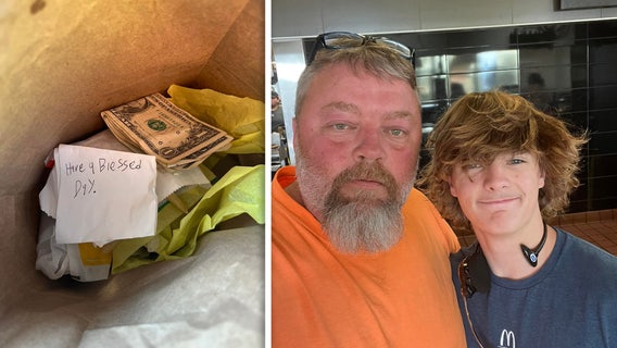 'Have a blessed day': Young cashier's kind act goes viral