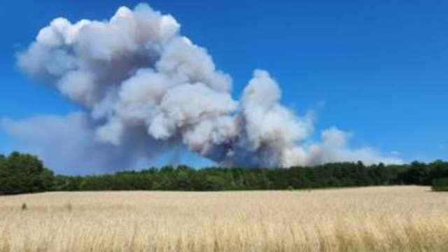 Waushara County wildfire fully contained, rain assists firefighters