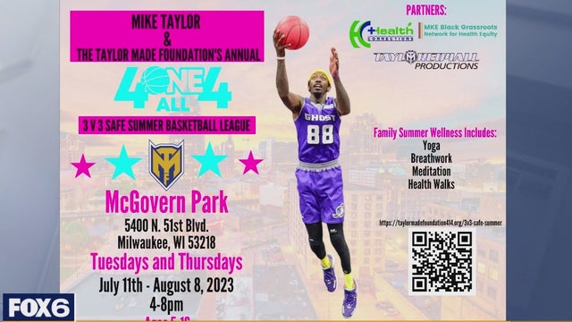 Safe summer basketball league, wellness fair