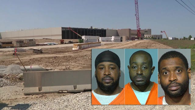 Franklin construction site theft; Chicago men accused, stealing copper