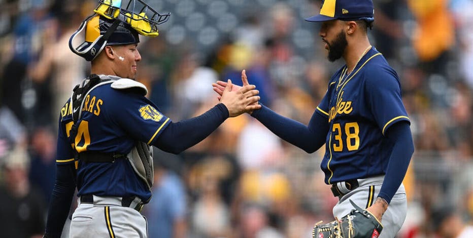 William Contreras caps 3-run 7th with winning RBI in Brewers' 3-2