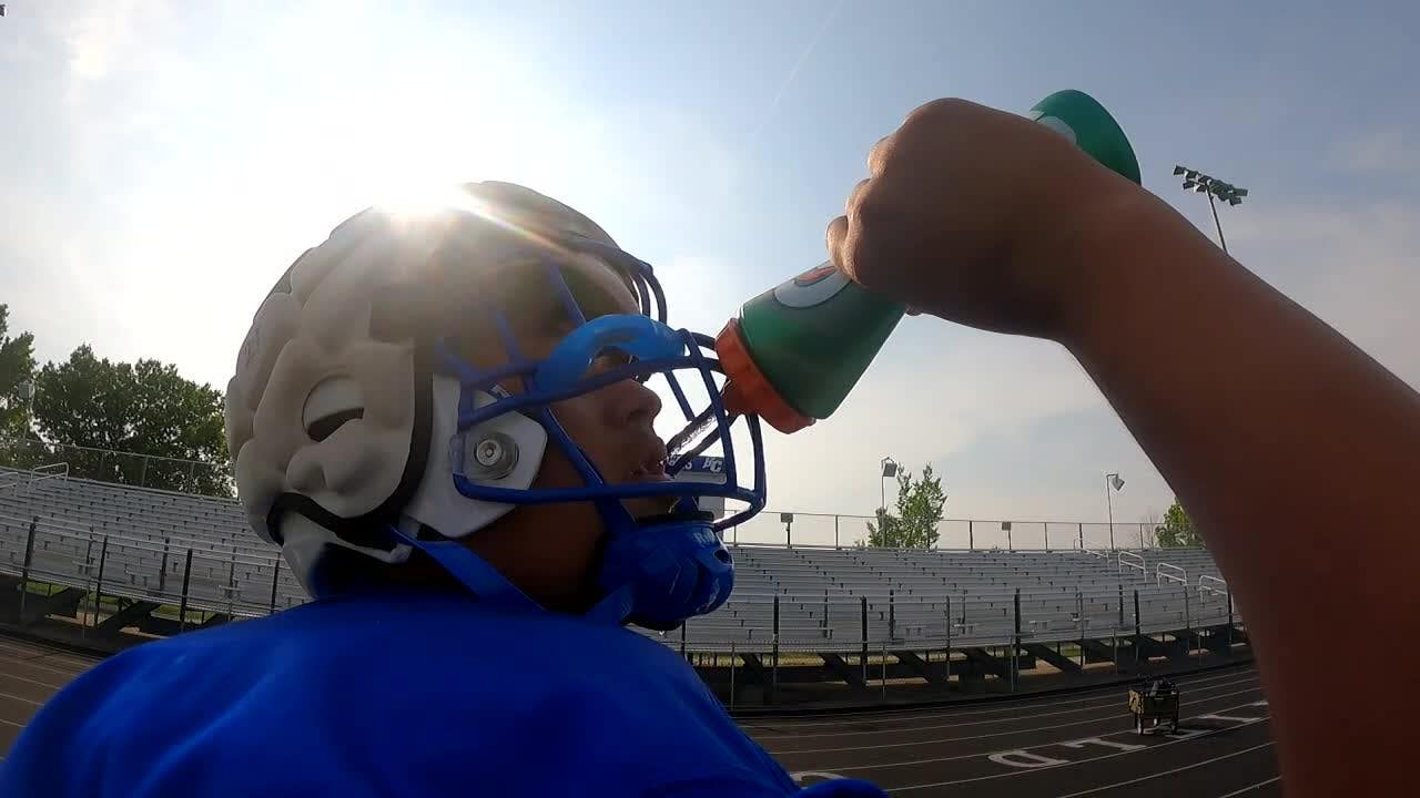 Wisconsin extreme heat: High school football teams prepared