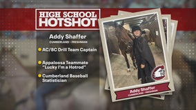 Cumberland Addy Shaffer horse drill team basketball ice skating