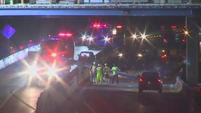 Construction worker pinned under bridge; I-43 at Good Hope Road